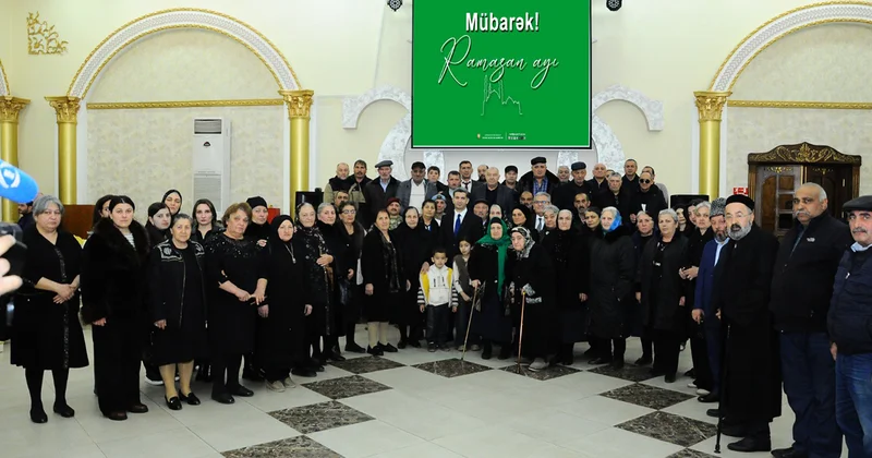 Göygöldə iftar süfrəsi açıldı Fotolar