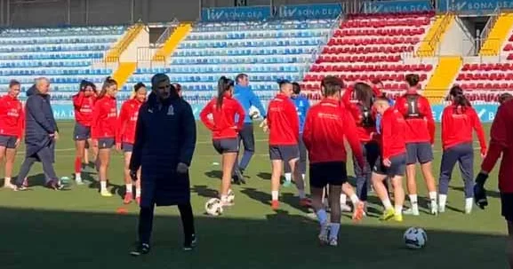Azərbaycan millisi Şimali Makedoniya matçı öncəsi son məşqini keçirib VİDEO