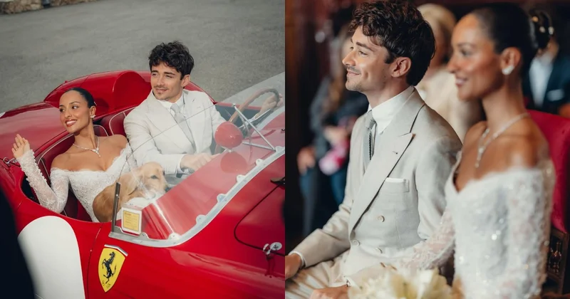 Toylarında milyonlarla dollarlıq “Ferrari” ilə gəzdilər Video