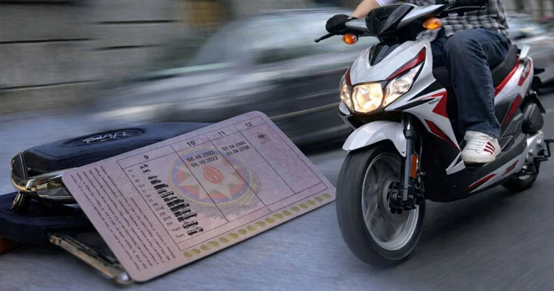Bu tarixdən moped idarə edənlərdən sürücülük vəsiqəsi tələb olunacaq (RƏSMİ)