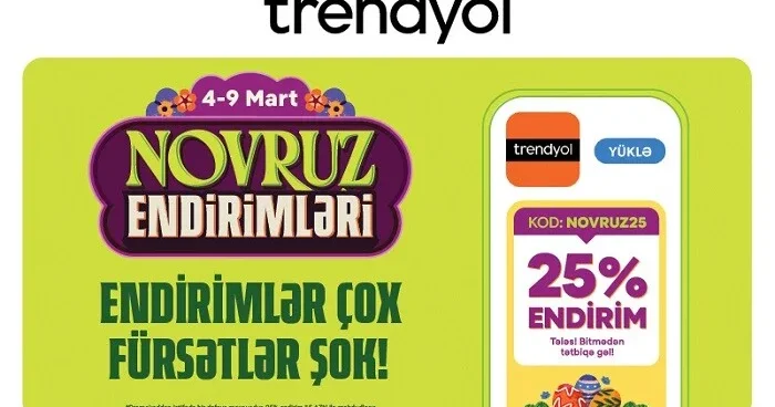 “Тrendyol”da Novruz endirimləri başlayır