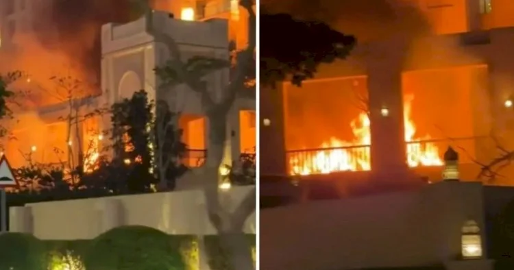 Dubayda misli görünməmiş fəlakət yaşanır FOTOLAR