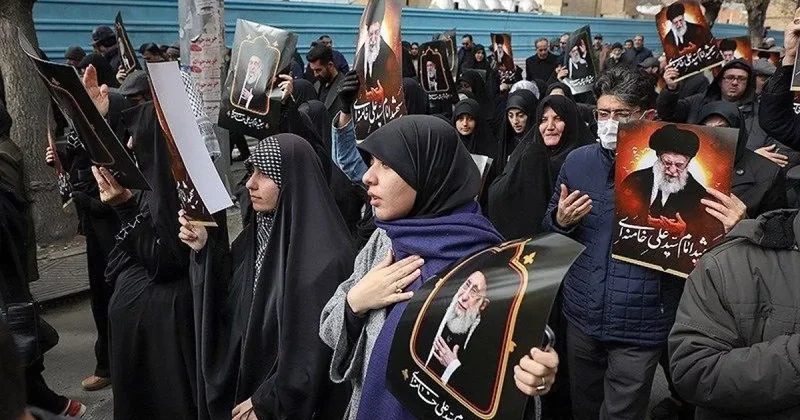В Западном Азербайджане прошли траурные мероприятия по Хаменеи ФОТО