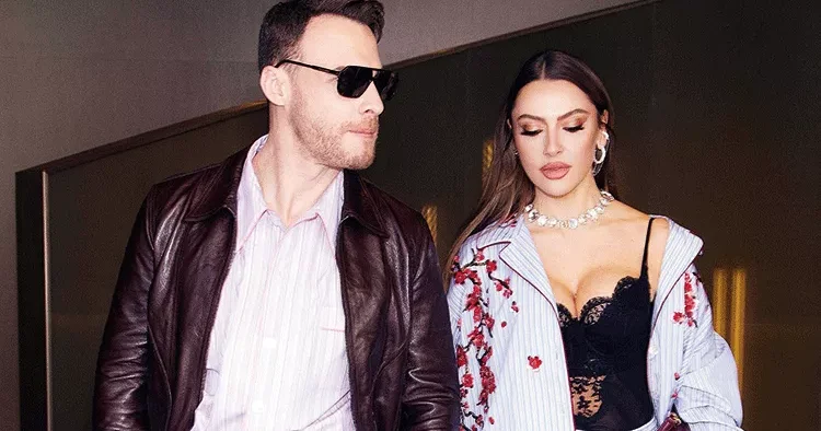 Hadise pijama ilə moda həftəsinə qatıldı