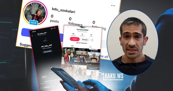 BDU tələbələrinin fotolarını montajlayıb paylaşmaqda davam edirlər