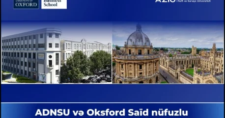 ADNSU “Oxford Said ilə Qlobal İqlim Texnologiyaları Müsabiqəsi 2026” üzrə əməkdaşlıq elan edir