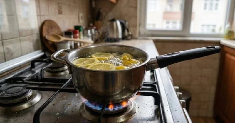 Qızartma qoxusunu aradan qaldıran üsul Bir neçə dilim limon kifayətdir