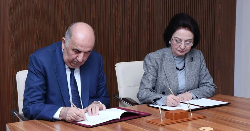 AzMİU və bu institut arasında memorandum imzalandı FOTOLAR