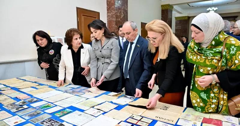В Аппарате омбудсмена открылась выставка, приуроченная ко Дню геноцида азербайджанцев ФОТО