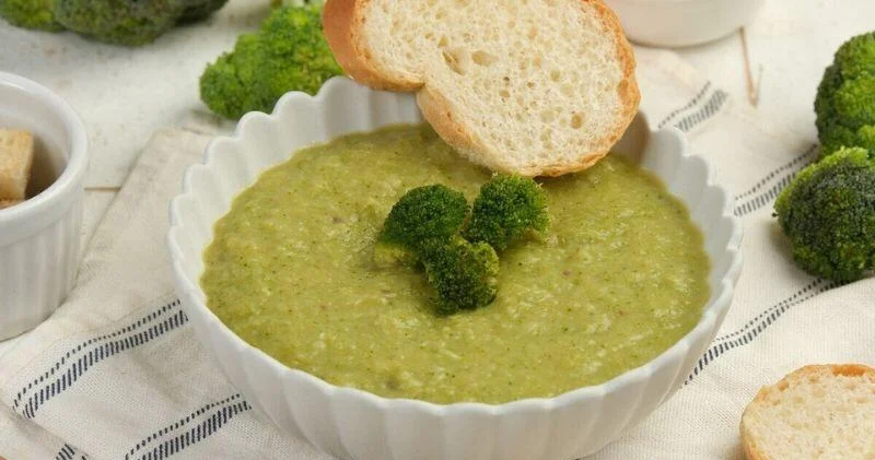 Постный суп из брокколи без сливок, а сливочный вкус все равно есть