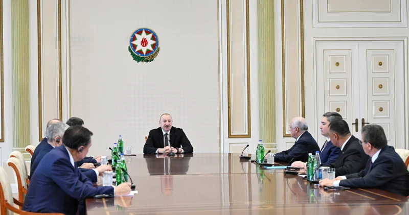 Prezident TDT dövlətlərinin hökumət başçılarını qəbul etdi (FOTO)