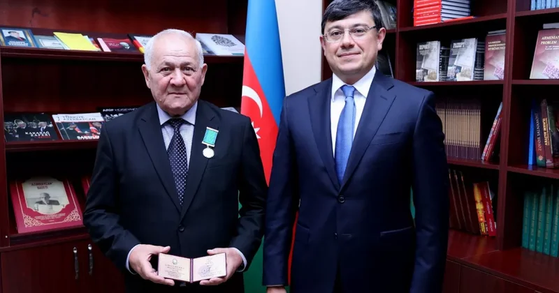Фуад Мурадов встретился с председателем Союза дружбы и сотрудничества Кыргызстан Азербайджан ФОТО