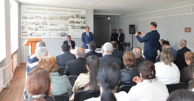 Taleh Qaraşov sakinlərin problemlərini dinlədi FOTOLAR