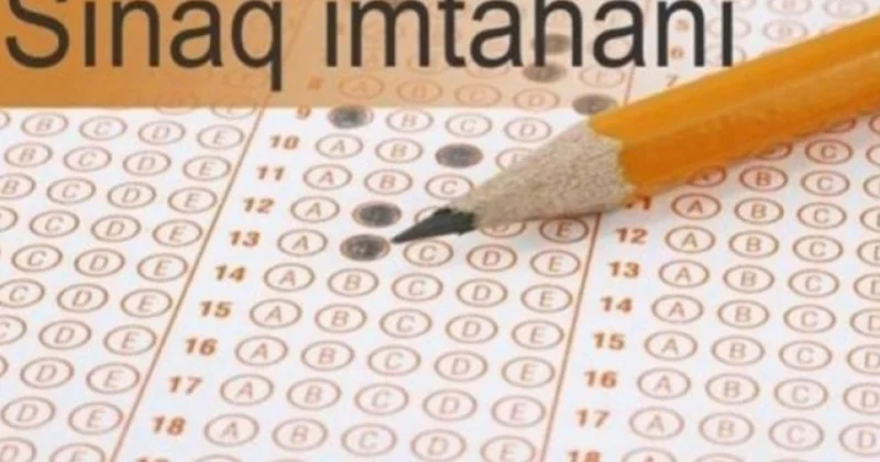 Ali təhsil müəssisələrinə sınaq imtahanına qeydiyyat elan edilib