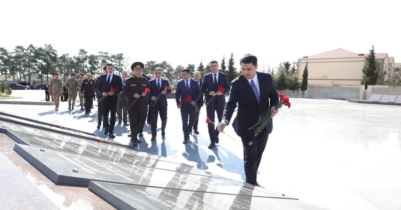 Neftçalada Aprel döyüşlərinin 10 cu ildönümü qeyd olunub Fotolar