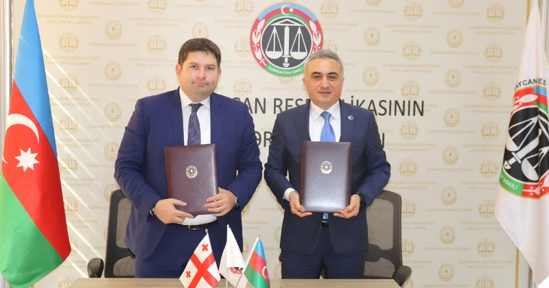 Gürcüstan Vəkillər Kollegiyasının sədri Azərbaycana rəsmi səfər edib FOTO