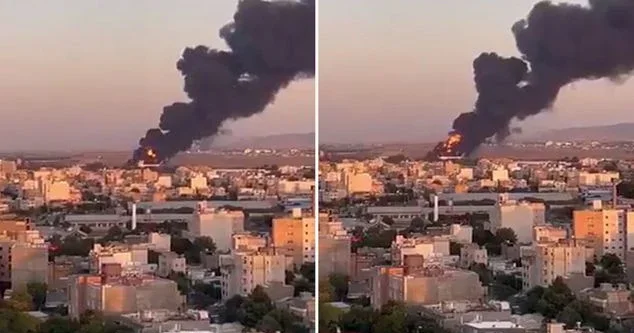 İranın müqəddəs şəhərinə bombalar yağır, vəziyyət nəzarətdən çıxıb VİDEO
