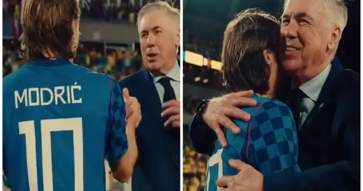 Sənin braziliyalı baban var, elə deyilmi? Ançelottinin Luka Modriçlə zarafatı