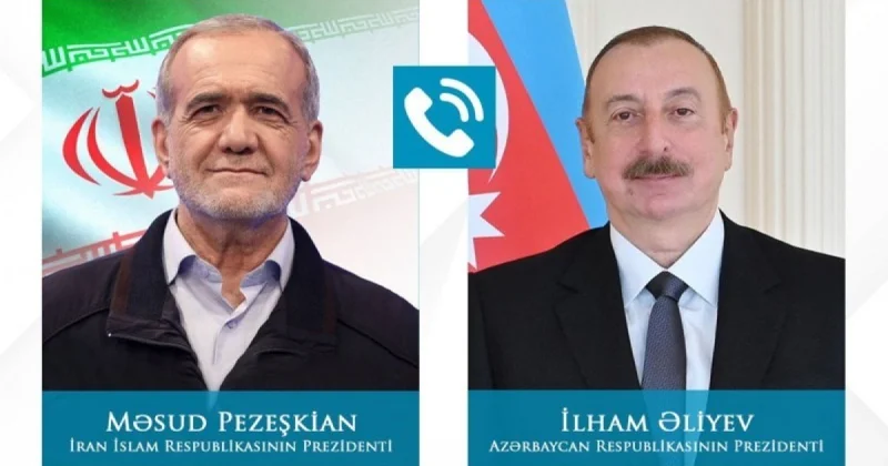 Məsud Pezeşkian Prezident İlham Əliyevə zəng edib