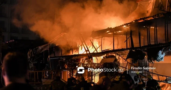 В Сальянском районе сгорел частный жилой дом