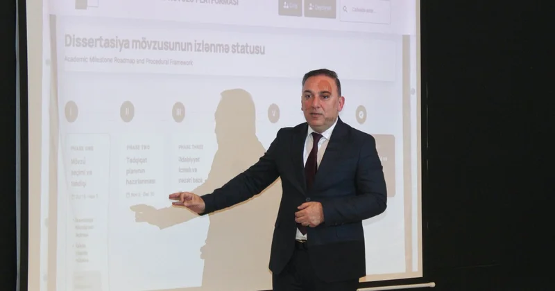 MDU da “Tədqiqat Mövzu Hovuzu Platforması” təqdim olunub FOTOLAR