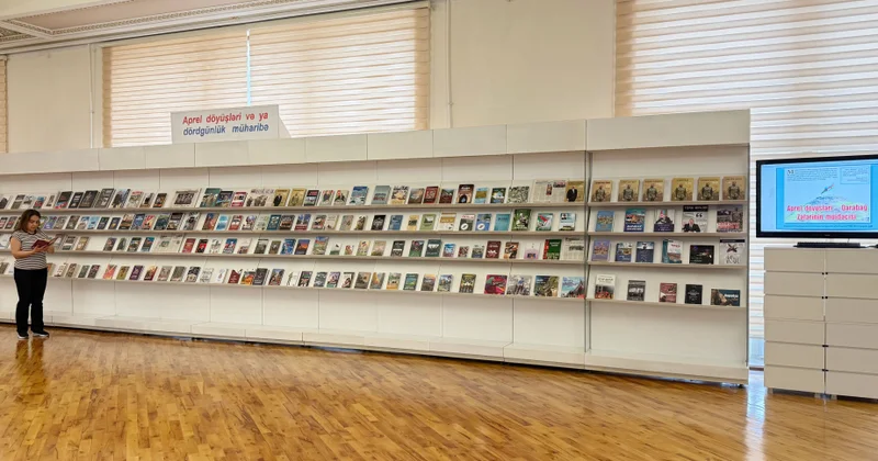 Milli Kitabxanada Aprel döyüşlərinə həsr edilmiş sərgi hazırlanıb