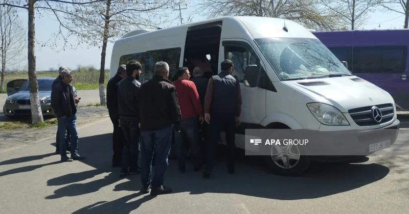 Kəlbəcər şəhərinə növbəti köç yola salınıb FOTO