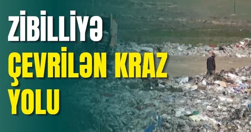 Şəmkirin Kraz yolu deyilən ərazisində dözülməz vəziyyət