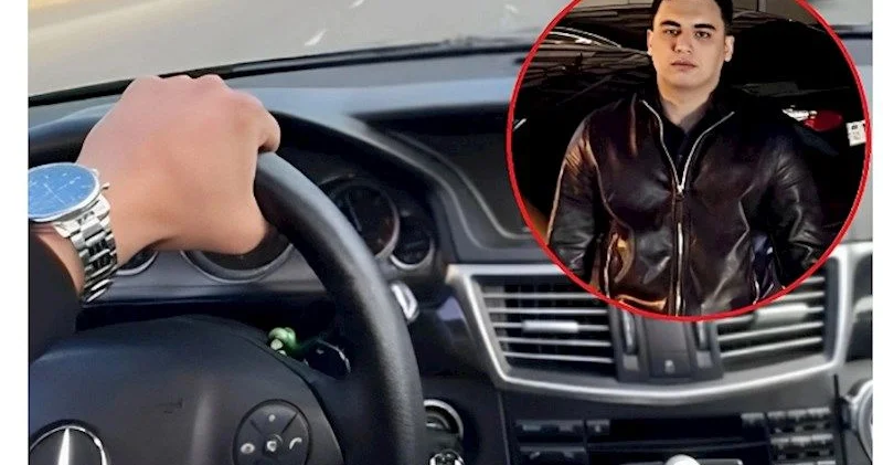 Əks istiqamətli yola çıxıb özünü videoya çəkdi Təhlükəli anlar