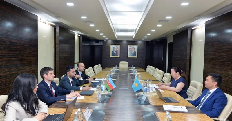 Azərbaycan və Qazaxıstan yeni Konvensiya layihəsi üzrə danışıqları başa çatdırıb FOTO