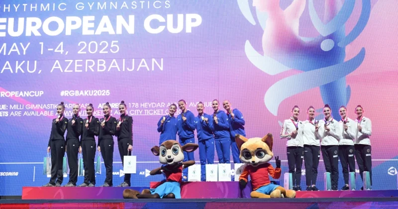 Azərbaycanın gimnastika yığması Avropa kubokunun qalibi oldu