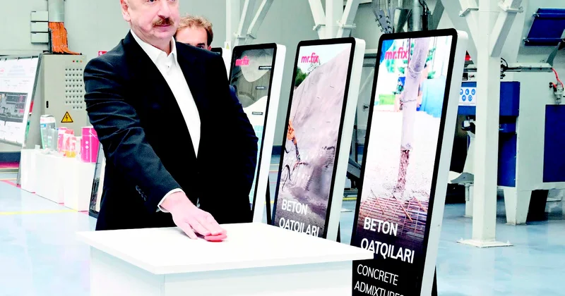 Sumqayıt Kimya Sənaye Parkının dünya bazarına çıxışı genişlənir