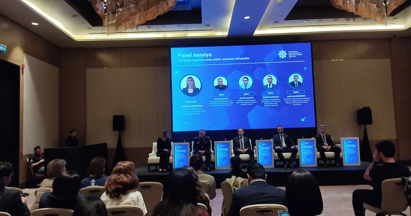 “Təhlükəsiz rəqəmsal media mühiti: məlumatlı istifadəçilər” panel sessiyası baş tutub YENİLƏNİB FOTOLAR