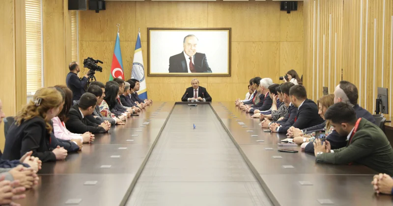 Özbəkistan ali təhsil müəssisələrinin nümayəndələri BDU da olublar