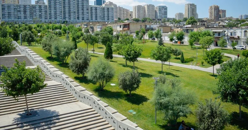 Bakının bu ərazisində nəhəng park inşa edilir