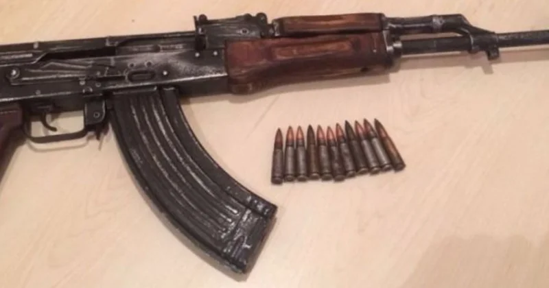 Novxanıdə Kalaşnikov avtomatı aşkarlandı