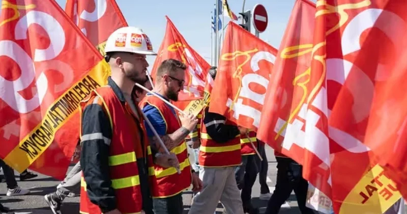 Fransanın bütün metallurgiya sənayesi mayın 13 də Parisdə yürüşə çağırılıb