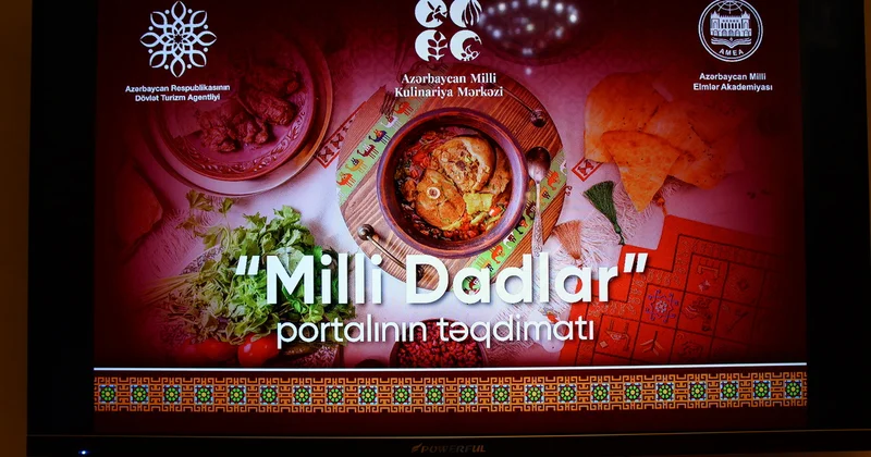 Milli kulinariya nümunələrinin vahid elmi platforması istifadəyə verilib FOTO