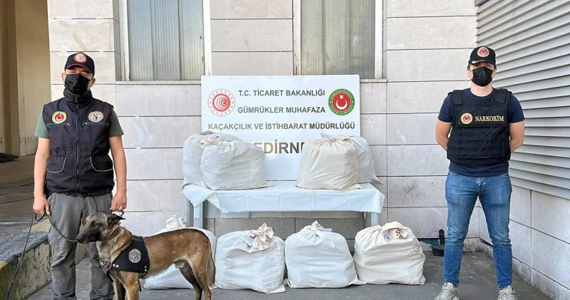 87 kilo narkotik ələ keçirildi