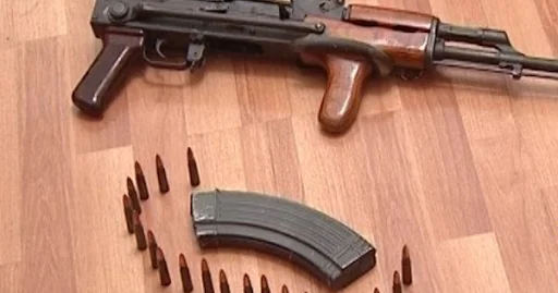 Novxanı bağlar massivində silah sursat aşkarlanıb