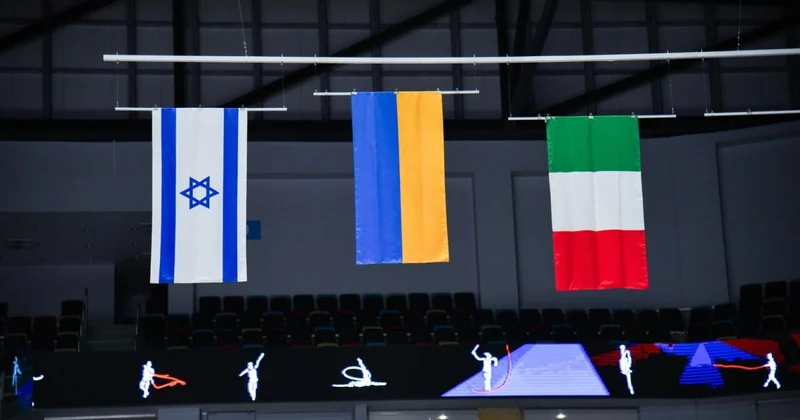 Ukraynalı gimnast Bakıda keçirilən Bədii gimnastika üzrə Avropa Kuboku nda 3 qızıl medal qazandı FOTOlar