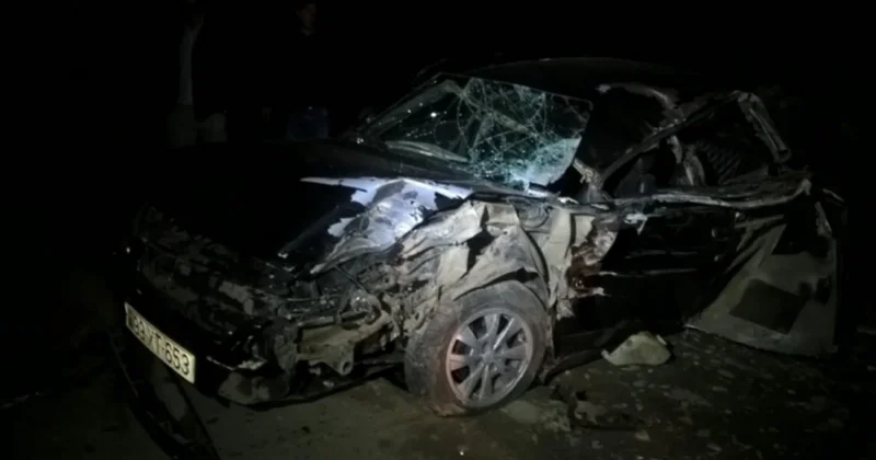 Şirvanda bir ailə ağır qəzaya düşdü