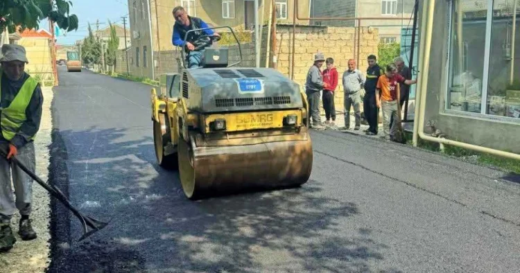Hövsanda şəhidin adını daşıyan küçə təmir olunur