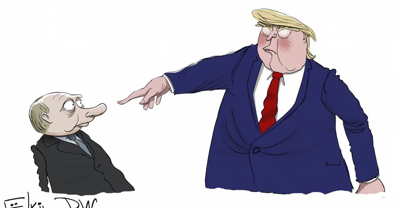 Как Трамп Путина с пьедестала победителя скинул