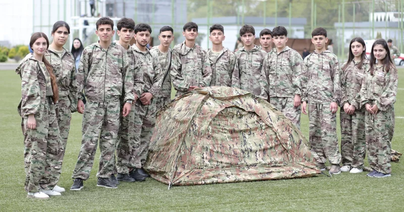 Lənkəranda “Şahin” hərbi idman oyununun zona birinciliyi təşkil edilib