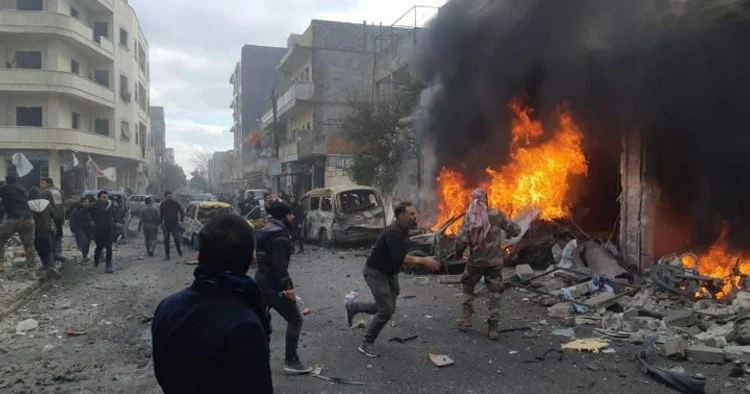 İsrail Dəməşqdə prezident sarayı yaxınlığını bombaladı