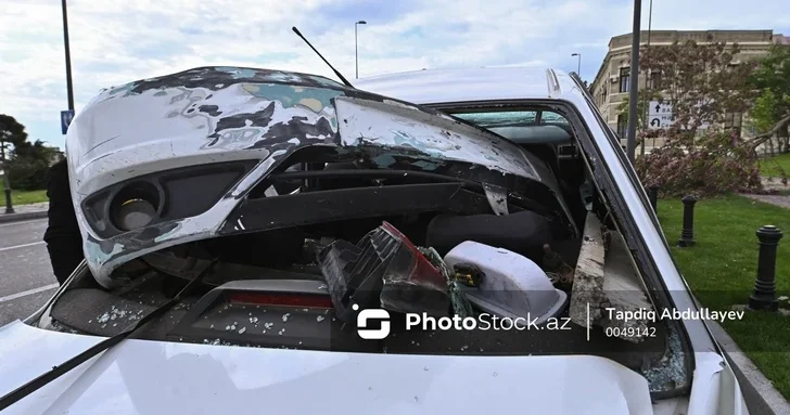Женщина водитель насмерть сбила пешехода в Баку