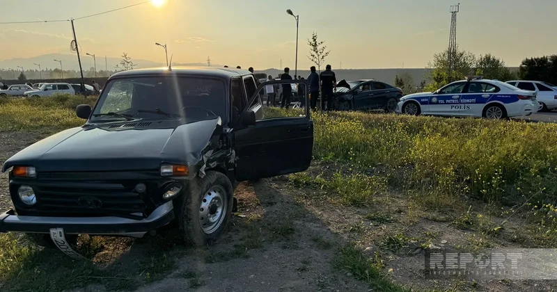 В ДТП на трассе Гянджа Дашкесан пострадали два человека
