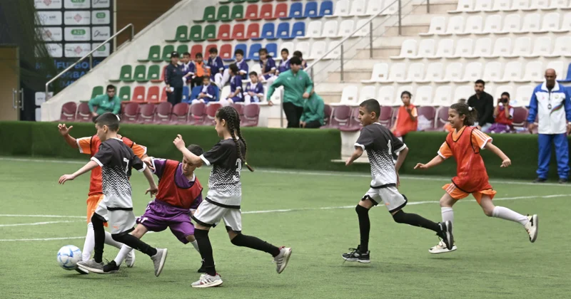 Leyla Əliyevanın təşəbbüsü ilə uşaq evlərinin komandaları arasında növbəti minifutbol turniri təşkil olunub