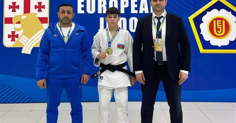 Азербайджанский дзюдоист завоевал золото Кубка Европы